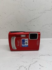 Olympus Tough TG-310 14.0MP 3x Zoom Waterproof Digital Camera Red