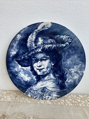 Ancienne grande assiette - grande,