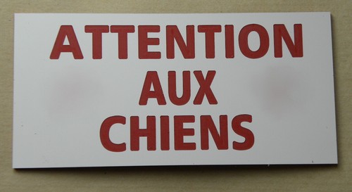 Plaque pancarte attention - plaque,,