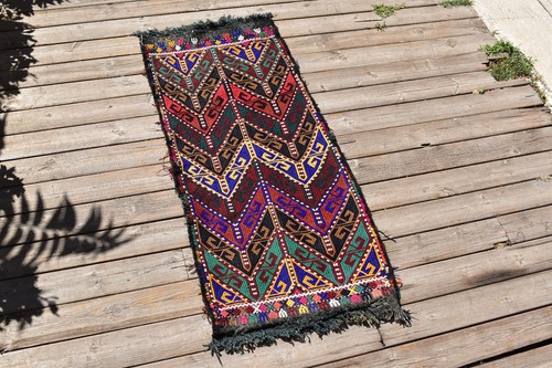 Tapis turc kilim x43 - tapis, 19''x43''
