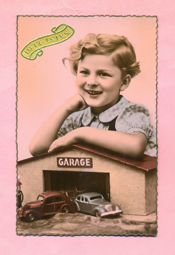 Carte postale enfant jouet - -,