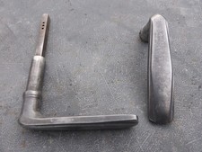 2 poignées  Aluminium Serrure