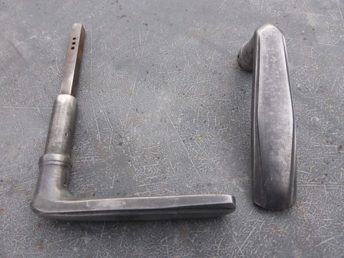 Poignées aluminium serrure - 2,