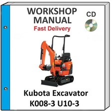 KUBOTA K008 K008-3 U10 U10-3
