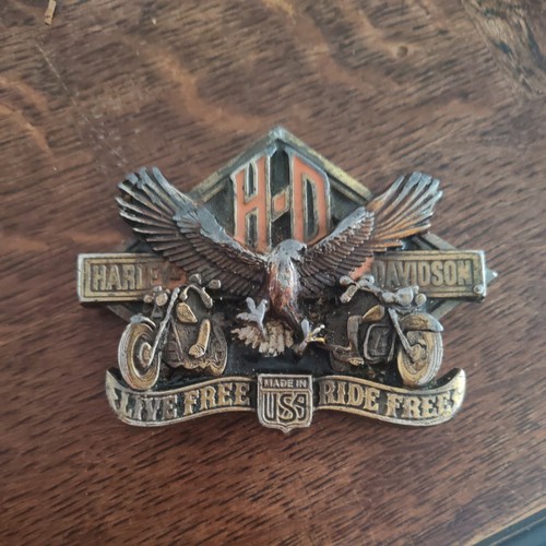 Harley davidson belt buckle - davidson,