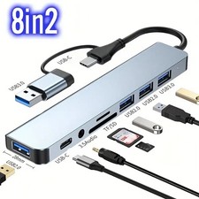 Adaptateur USB C 8-en-1 HUB