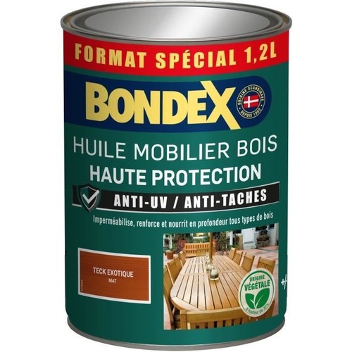 Huile mobilier teck bondex - bondex,
