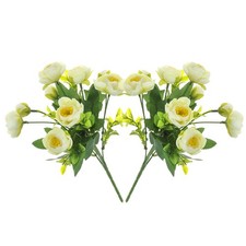  2 Pcs Fleur Artificielle Deco
