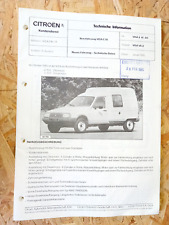 Citroen C15 technical info used original
