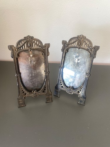 Paire cadres photo - paire, anciens