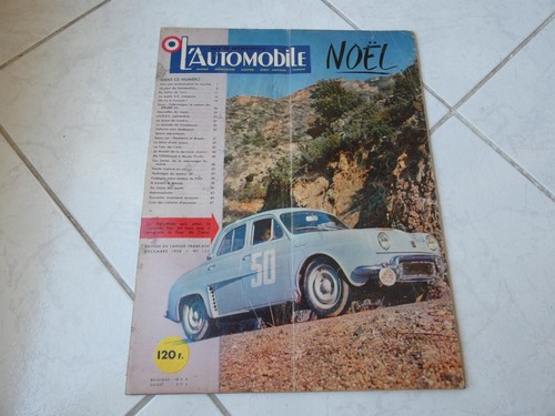 Magazine automobile 152 1958 - magazine,