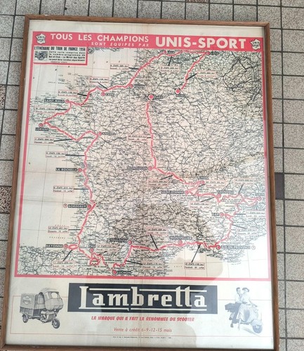 Affiche publicitaire tour de - *,