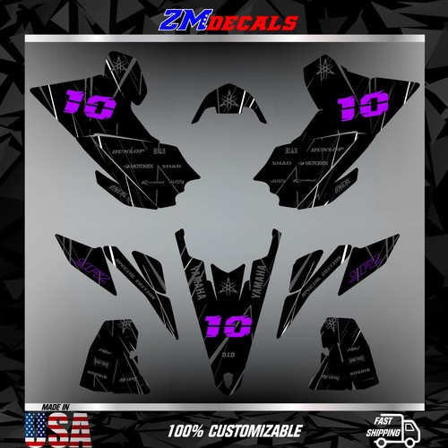 Yamaha yfz 450r graphics kit - yfz,