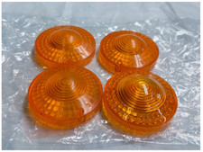 Yamaha SR400 SR500 XS250 TX650 XS650 Genuine Turn Signal Lens Set x4 New Unused