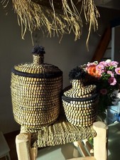 Panier berbère marocain en