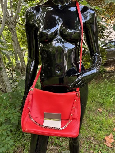 Sac cuir rouge - sac, furla