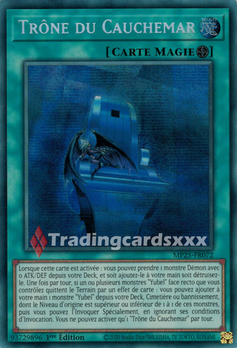 Trône du cauchemar - yu-gi-oh!,