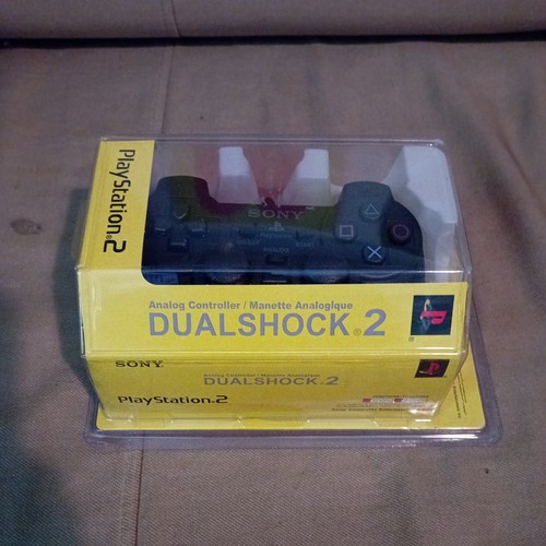 Manette ps2 dual shock noire - manette,
