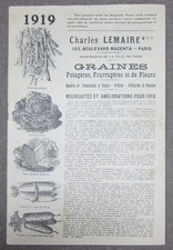 Catalogue 1919 Charles Lemaire