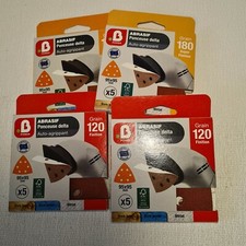🔅 B POWER 20 abrasif ponceuse delta auto-agrippant 95 x 95 mm gr 180 & 120