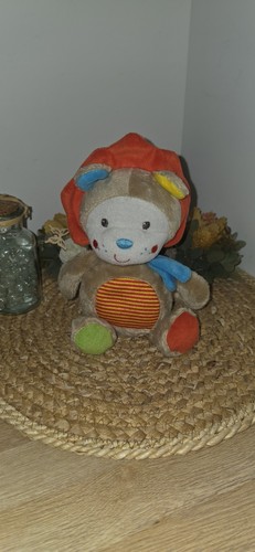 Doudou lion multicolore - doudou,