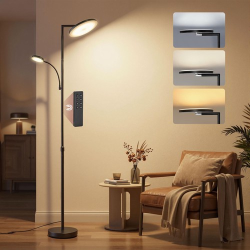 Lampadaire led réglable - lampadaire,