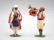 DC HOLLOW LEAD - 2 RARE ABYSSINIAN SOLDIERS PC53