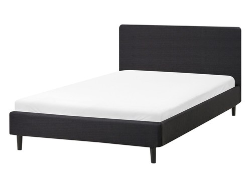 Cadre lit double tissu - lit,