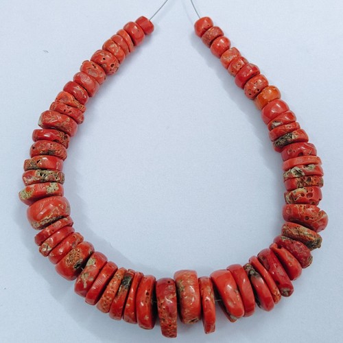 Perles corail vintage en - de,