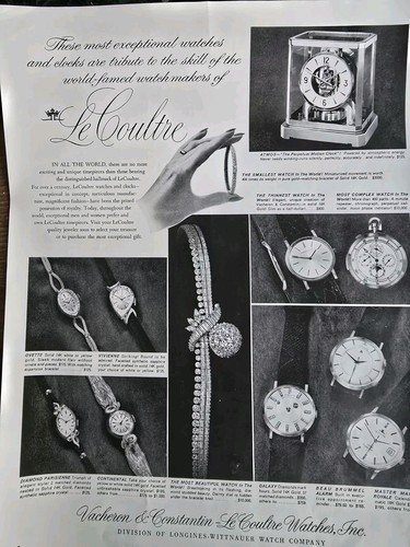 1962 lecoultre mens - 1962,