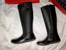 Bottes Femme En Cuir noir