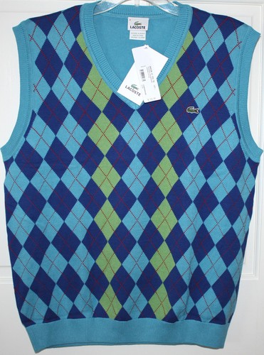 Nwt men lacoste blue - blue, check
