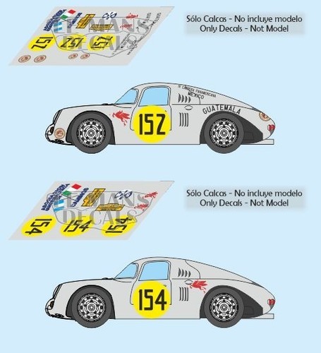 Décal porsche 550 carrera - décal,