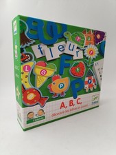 A,B,C Lettres Djeco Eduludo Jeux De Société A B C Jeu