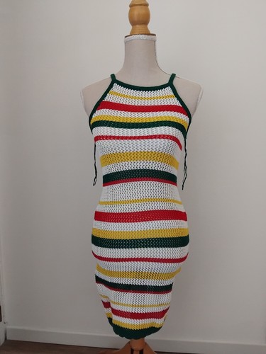 Robe dos crochet - dos, en