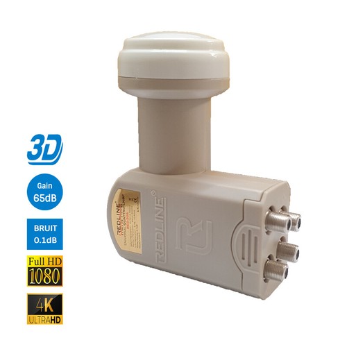 Lnb quattro high gain - high,