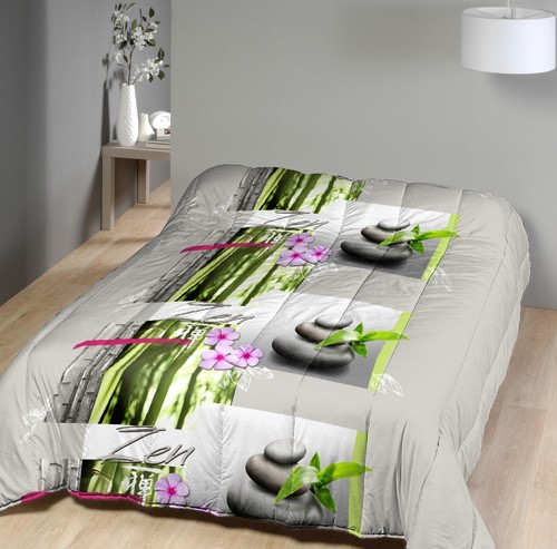 Couette imprimée zen - couette,