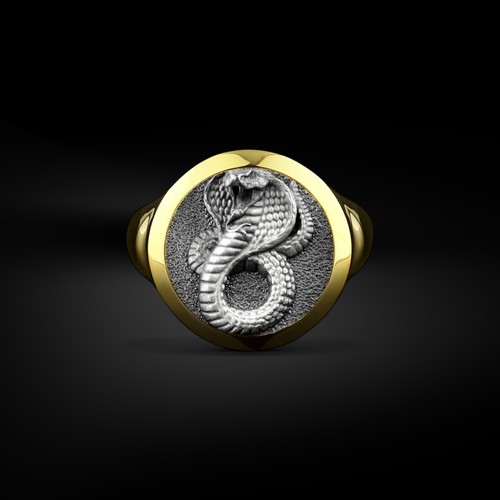 Bague chevalière homme - , king