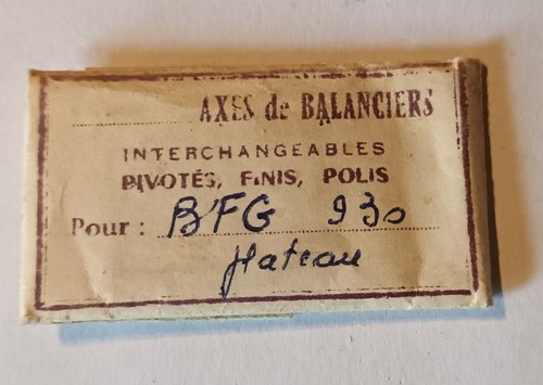 Axe balancier unruhwelle - de,