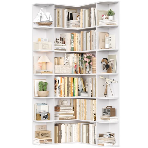 Bibliotheque angle meuble - d'angle, de