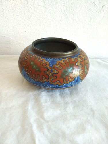 Vase plat céramique - plat,