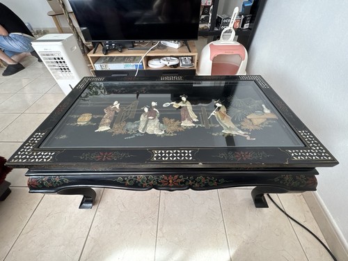 Table basse rectangulaire