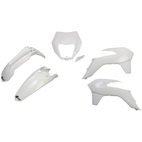 Ufo white plastic set complete - plastic,