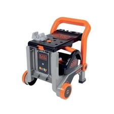 Smoby - Black+Decker - Diable + Boite 3 en 1