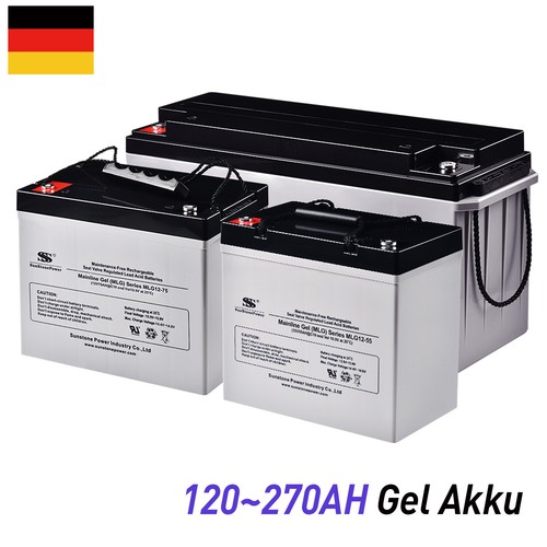Batterie gel sunstone 12v - gel,