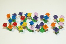 lot de 10 fleurs ,mini bloc de