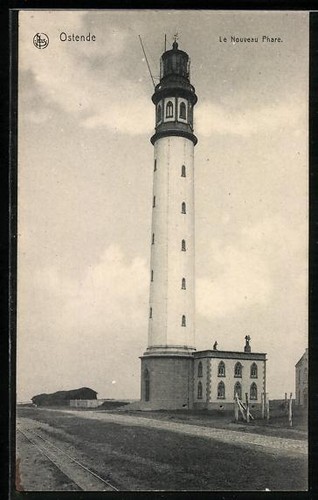 Ostende nouveau phare le - ostende,,