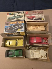 Vintage Model Car Kits, Junkyard Lot For Restoration Or For Parts S/P