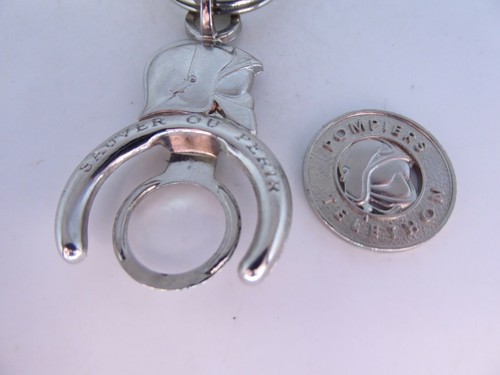Porte clés key - key, -jeton