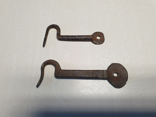 Serrure crochet ancien fer - crochet,